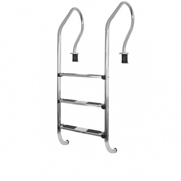 Escalera Mod. Confort 3 peldaños Ac. Inox. C/ANCL