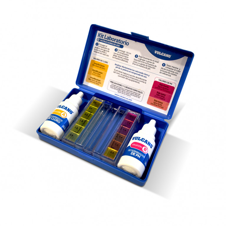 Laboratorio (Tester) Kit Analizador De Cloro y PH